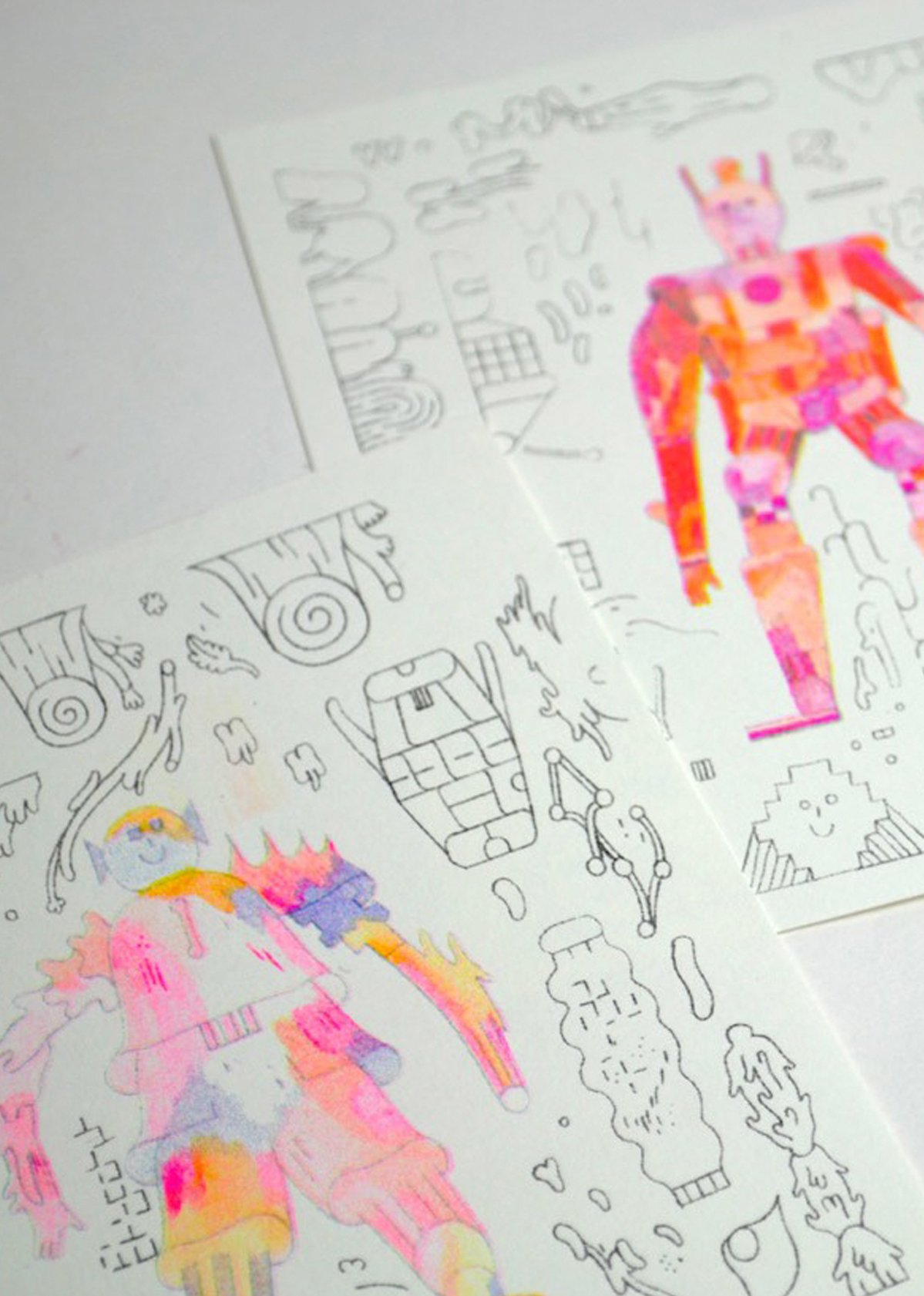 The Cosmic Explorers Club by Jon Boam — detail 1