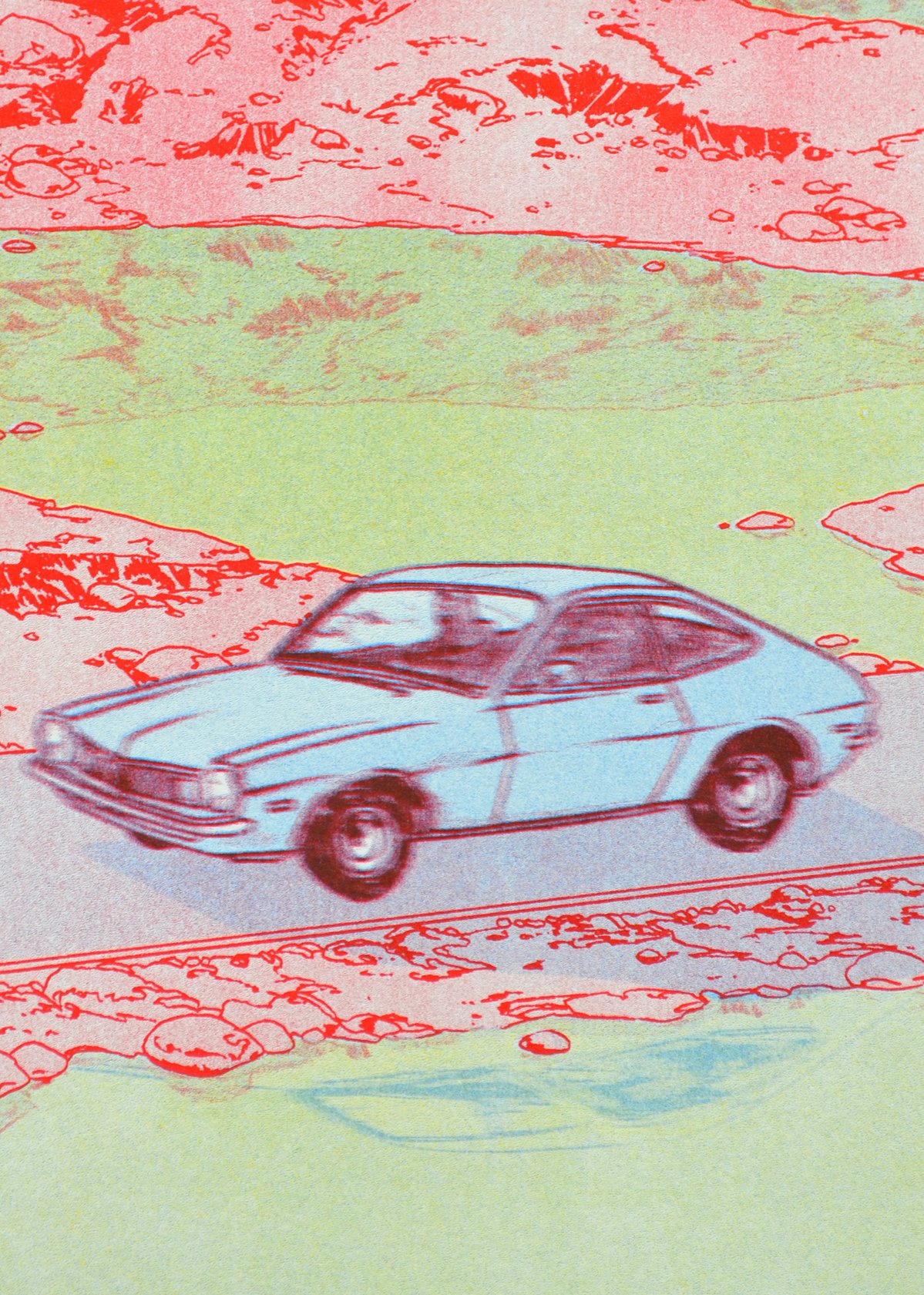 Driving Through Greenwater by Liam Cobb — detail 3