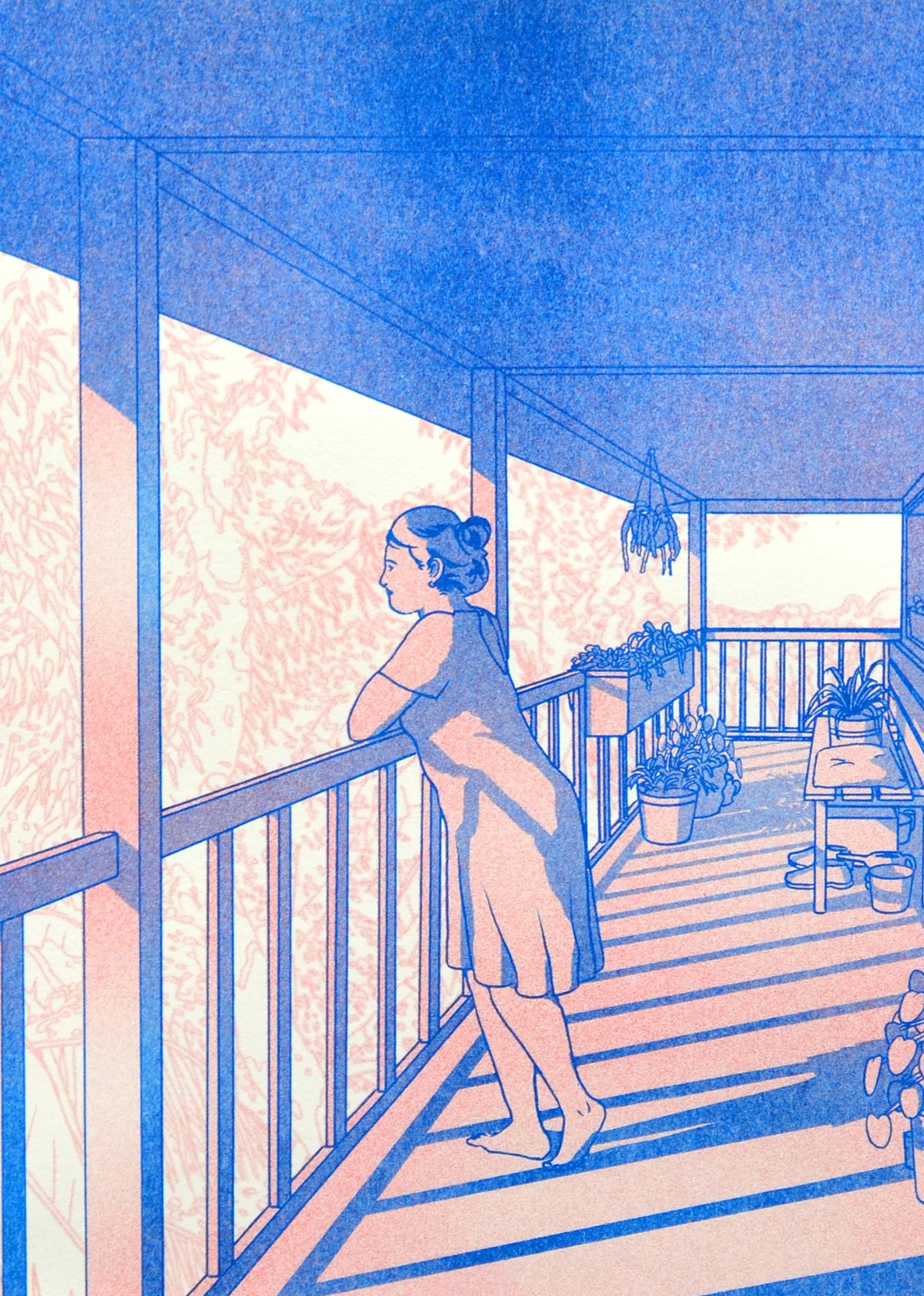 Iris on the Balcony by Liam Cobb — detail 1