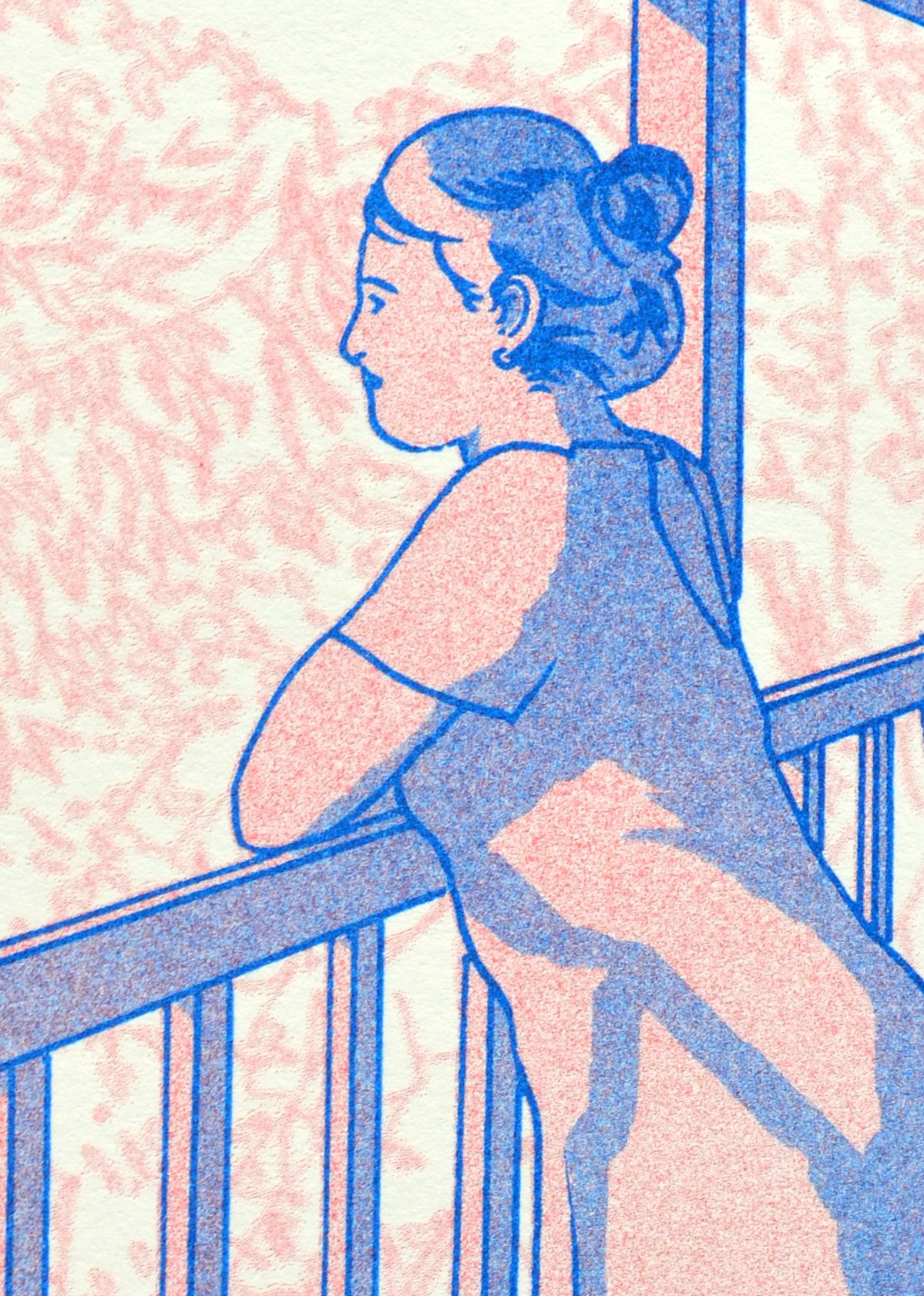 Iris on the Balcony by Liam Cobb — detail 2