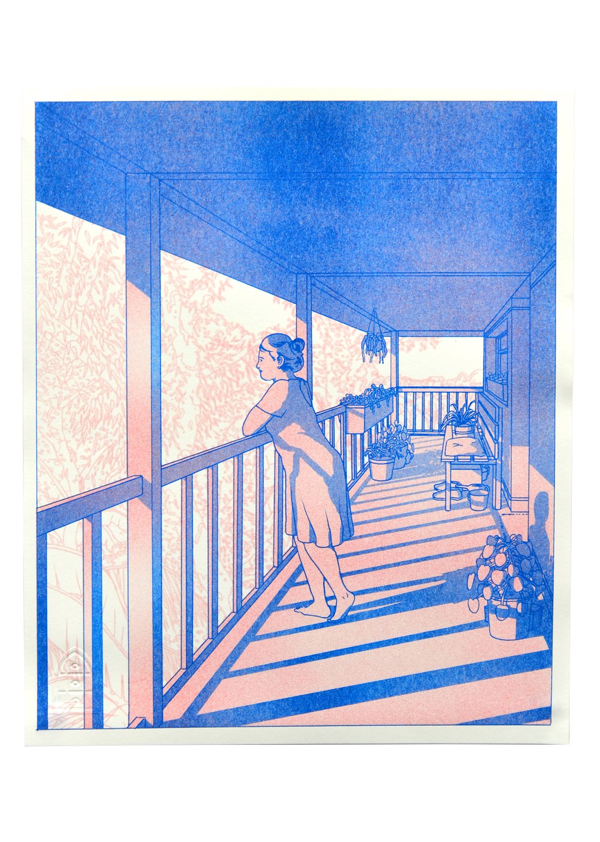 Iris on the Balcony by Liam Cobb